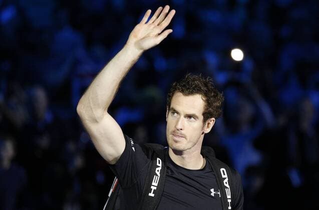 20.11.2015 the O2 London, England. ATP Tennis Herren Tour Tennis Finals Day 6. Stanislas Wawrinka (SUI) defeats Andy Murray (GBR) by score of 7-6, 6-4 during Day Six Barclays ATP World Tour Finals from the O2 Arena xHongboxChenx  ActionPlus11683082