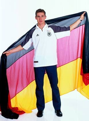 Miroslav Klose fotografiert am 27.01.2000 in Frankfurt Fußball International Team Deutschland 2000