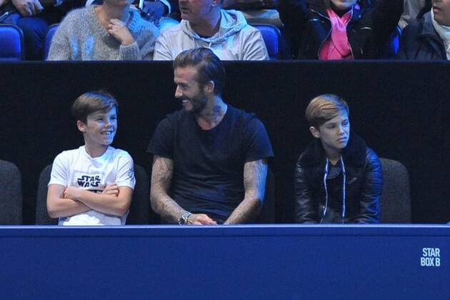 David Beckham TENNIS : ATP Tennis Herren WORLD TOUR FINALS 2015 - 21 11 2015 TennisMagazine Panoramic 