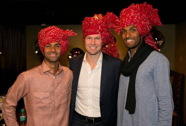 Champions Tennis League 2015, Players Party Tennis - Champions Tennis League 2015 - - - Mumbai - Maharashtra - India - 23 November 2015.