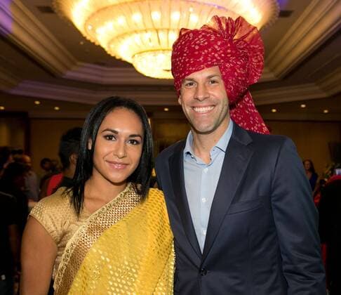 Champions Tennis League 2015, Players Party, Heather Watson, Greg Rusedski, Tennis - Champions Tennis League 2015 - - - Mumbai - Maharashtra - India - 23 November 2015.