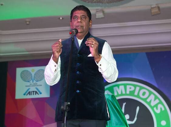 Champions Tennis League 2015, Players Party Tennis - Champions Tennis League 2015 - - - Mumbai - Maharashtra - India - 23 November 2015.