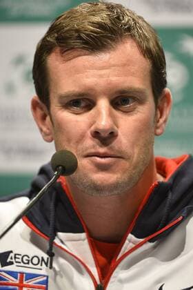 - GENT, BELGIUM: Britain s captain Leon Smith pictured during a press conference PK Pressekonferenz ahead of the Davis Cup World Group final between Belgium and Great Britain, Tuesday 24 November 2015, at Flanders Expo in Gent. The final will be played from 27 to 29 November 2015 in Gent Flanders Expo. DIRKxWAEM  x04745095x