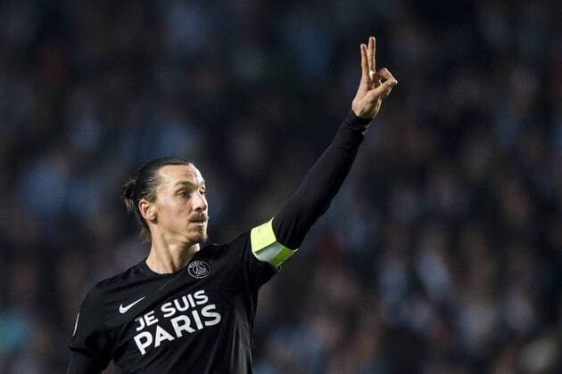 Zlatan Ibrahimovic - Malmö, Schweden - Champions League, Malmö FF vs. Paris Saint Germain PSG.  Copyright: PETTERxARVIDSON BB151125PA230