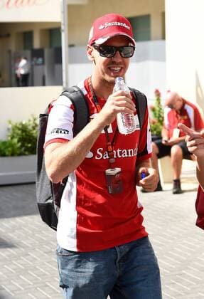 Sebastian Vettel, Scuderia Ferrari, formula 1 GP, Abu Dhabi, Yas Marina Circuit, VAE, 26.11.2015 Photo:mspb Jerry Andre Sebastian Vettel, formula 1 GP, Abu Dhabi,