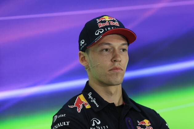 26.11.2015. F1 Abu Dhabi Grand Prix. Driver press conference PK Pressekonferenz Daniil Kvyat at the drivers press conference. xLeannexBoonx  ActionPlus11684433