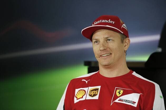Nov. 26, 2015 - Abu Dhabi, United Arab EMirates - KIMI RAIKKONEN of Finland and Scuderia Ferrari talks during the press conference PK Pressekonferenz of the 2015 Formula 1 Abu Dhabi Grand Prix at Yas Marina Circuit, in Abu Dhabi, United Arab Emirates. F1 2015 - Abu Dhabi Grand Prix - Preparations - ZUMAg147