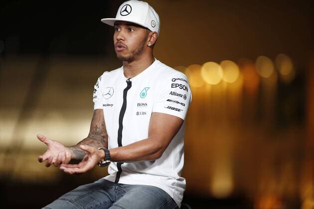 Motorsports: FIA Formula One World Championship WM Weltmeisterschaft 2015, Grand Prix of Abu Dhabi, 44 Lewis Hamilton (GBR, Mercedes AMG Petronas Formula One Team), xHOCHxZWEIx