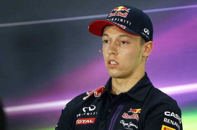 press conference PK Pressekonferenz Daniil Kvyat (RUS) Infiniti Red Bull Racing, Thursday, Formula 1 Championship 2015, Round 20, AbuDhabi Prix, AbuDhabi, 26.-29. November 2015