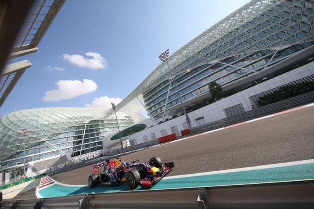 Motorsports: FIA Formula One World Championship WM Weltmeisterschaft 2015, Grand Prix of Abu Dhabi, 3 Daniel Ricciardo (AUS, Infiniti Red Bull Racing), xHOCHxZWEIx