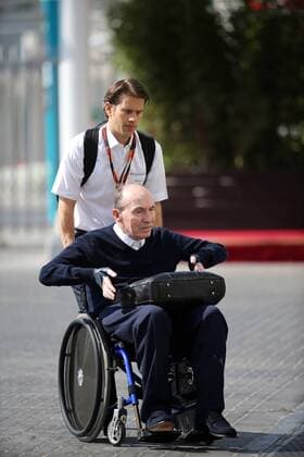 Formel 1, GP von Abu Dhabi Abu Dhabi Grand Prix, UAE 26 - 29 November 2015 27.11.2015 - Sir Frank Williams(gbr),Team Principal Williams F1 Team 