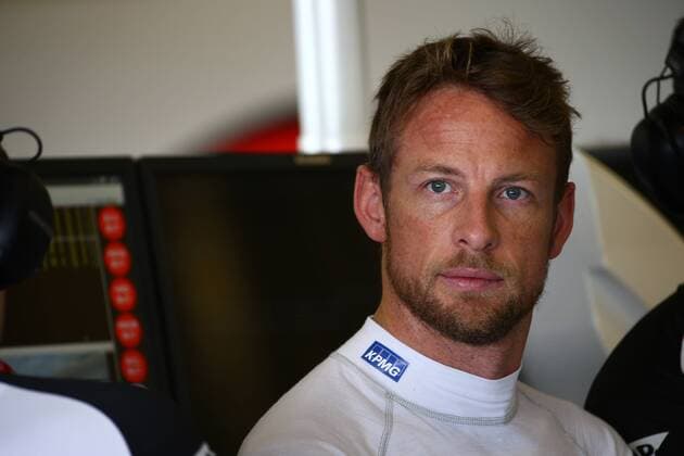 Formel 1, GP von Abu Dhabi Abu Dhabi Grand Prix, UAE 26 - 29 November 2015 27.11.2015 - Free Practice 1, Jenson Button (GBR) McLaren Honda MP4-30. 