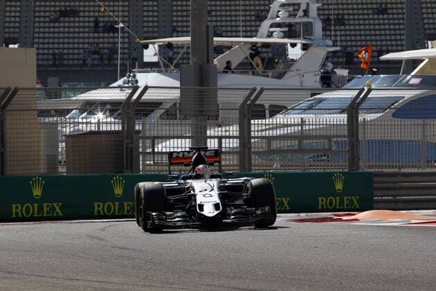 Abu Dhabi Grand Prix, UAE 26 - 29 November 2015 27.11.2015 - Free Practice 1, Nico Hulkenberg (GER) Sahara Force India F1 VJM08 