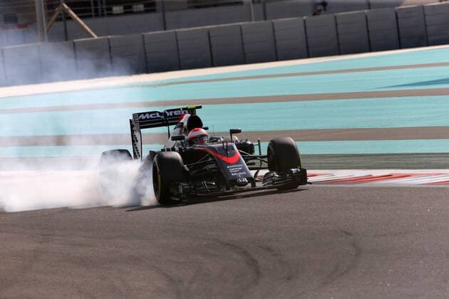 Abu Dhabi Grand Prix, UAE 26 - 29 November 2015 27.11.2015 - Free Practice 1, Jenson Button (GBR) McLaren Honda MP4-30. 