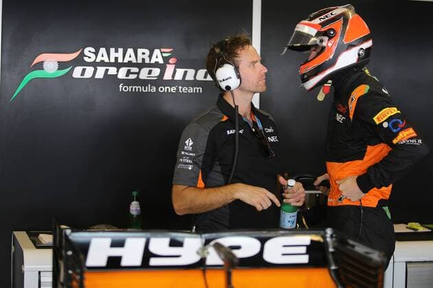 Abu Dhabi Grand Prix, UAE 26 - 29 November 2015 27.11.2015 - Free Practice 1, Nico Hulkenberg (GER) Sahara Force India F1 VJM08 