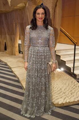Monaco, Monte Carlo - November 26, 2015: Awards Gala at 8th Peace and International Forum Monaco with Yelena Isinbayeva, Olympic and World Champion Prizegiving Gala at 8th Peace and Sport International Forum Monaco