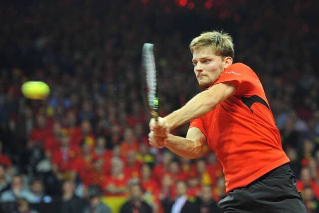 David Goffin (Bel) TENNIS : DAVIS CUP FINAL 2015 - 27 11 2015 TennisMagazine Panoramic 