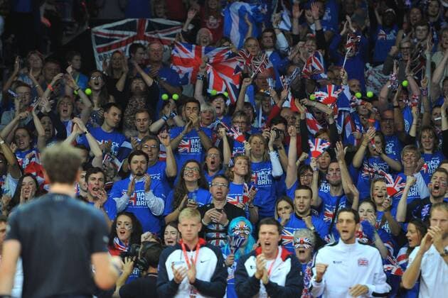 Andy murray (GB) TENNIS : DAVIS CUP FINAL 2015 - 27 11 2015 TennisMagazine Panoramic 