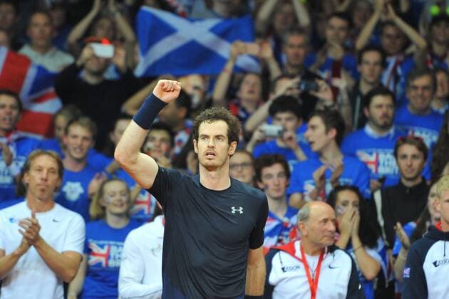 Bilder des Tages - SPORT Andy murray (GB) TENNIS : DAVIS CUP FINAL 2015 - 27 11 2015 TennisMagazine Panoramic 