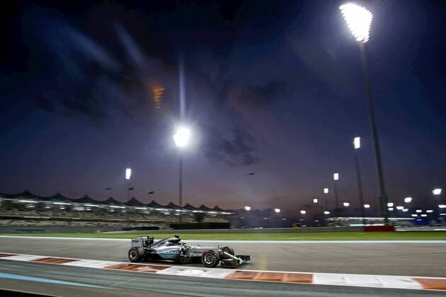 Grand Prix of Abu Dhabi test day at Yas Marina circuit. In this picture, Nico Rosberg. xRUBIOx  RV RACING PRESS