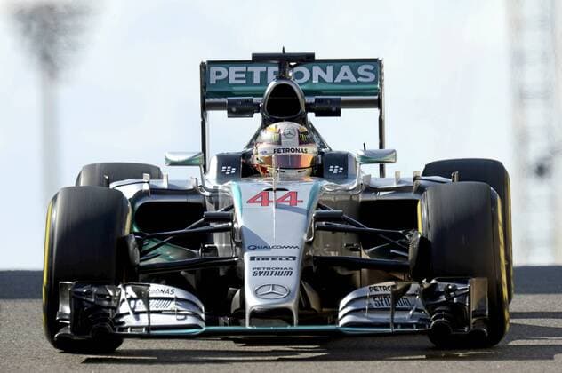 Grand Prix of Abu Dhabi test day at Yas Marina circuit. In this picture, Lewis Hamilton. xRUBIOx  RV RACING PRESS