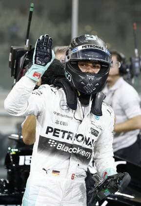 Motorsports: FIA Formula One World Championship WM Weltmeisterschaft 2015, Grand Prix of Abu Dhabi, 6 Nico Rosberg (GER, Mercedes AMG Petronas Formula One Team), xHOCHxZWEIx