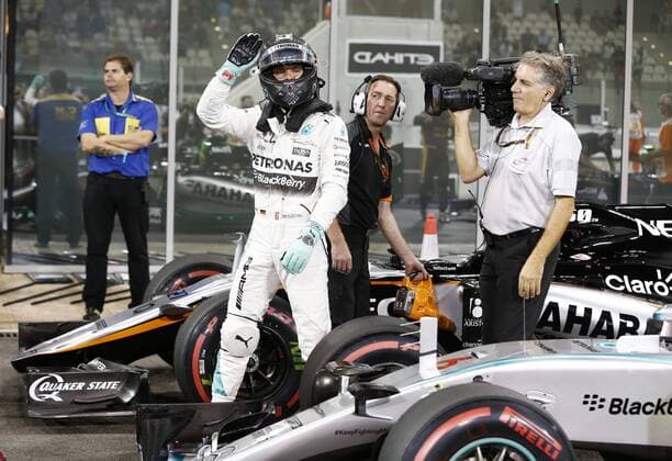 Motorsports: FIA Formula One World Championship WM Weltmeisterschaft 2015, Grand Prix of Abu Dhabi, 6 Nico Rosberg (GER, Mercedes AMG Petronas Formula One Team), xHOCHxZWEIx