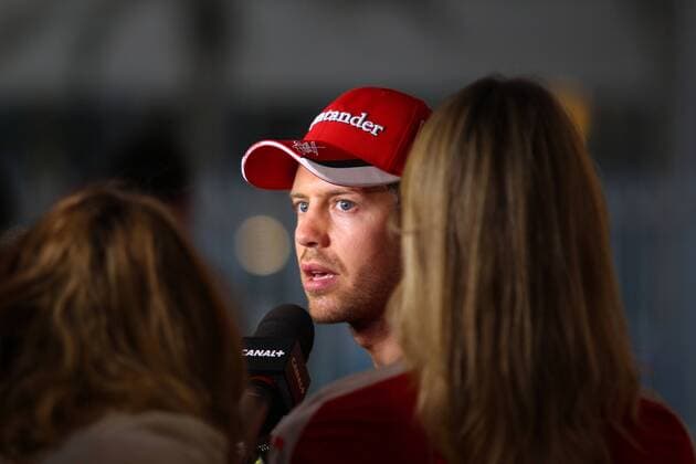 Bilder des Tages - SPORT Abu Dhabi Grand Prix, UAE 26 - 29 November 2015 28.11.2015 - Qualifying, Sebastian Vettel (GER) Scuderia Ferrari SF15-T 