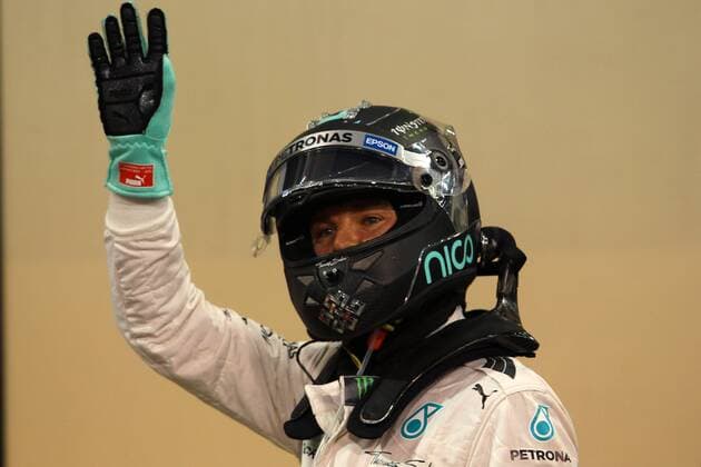 Abu Dhabi Grand Prix, UAE 26 - 29 November 2015 28.11.2015 - Qualifying, Nico Rosberg (GER) Mercedes AMG F1 W06 pole position 