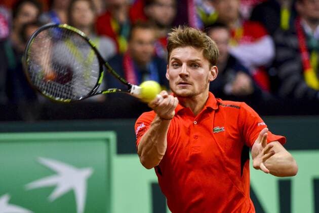 Belgium, Ghent, Nov. 27, 2015 - Davis Cup Final between Belgium and Great-Britain - Day 2 - David Goffin & Steve Darcis vs Jamie Murray & Andy Murray Danny Gys Reporters xxGYS 