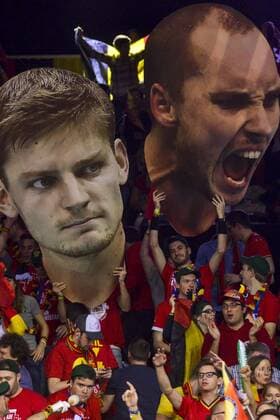 Belgium, Ghent, Nov. 27, 2015 - Davis Cup Final between Belgium and Great-Britain - Day 2 - David Goffin & Steve Darcis vs Jamie Murray & Andy Murray Danny Gys Reporters xxGYS 