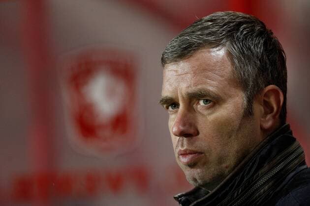 Coach Rene Hake of FC Twente during the Dutch Eredivisie match between FC Twente and Willem II Tilburg at the Grolsch Veste on November 28, 2015 in Enschede, The Netherlands FC Twente v Willem II Tilburg Dutch Eredivisie 2015 2016 xVIxJeroenxPutmansxIVx 4633764