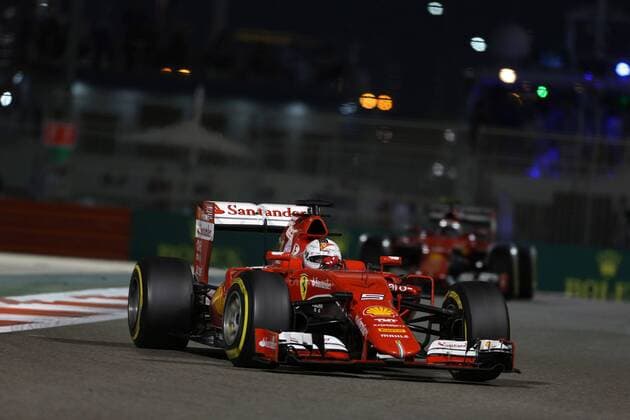 Abu Dhabi Grand Prix, UAE 26 - 29 November 2015 29.11.2015 - Race, Sebastian Vettel (GER) Scuderia Ferrari SF15-T 