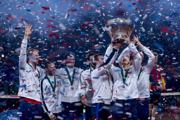 Belgium, Ghent, Nov. 29, 2015 - Davis Cup Final between Belgium and Great-Britain - Day 3 - David Goffin vs Andy Murray - Great Britain wins the Davis Cup Danny Gys Reporters xxGYS 