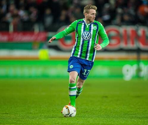 Sonntag, 29.11.2015, 1. Bundesliga, Saison 2015 2016, 14. Spieltag in Augsburg, FC Augsburg - VfL Wolfsburg, 0:0, Andre Schuerrle (Wolfsburg 17) DeFodi507