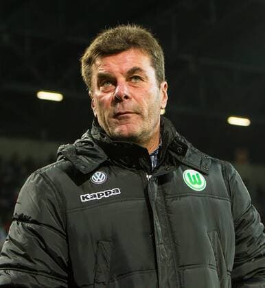 Sonntag, 29.11.2015, 1. Bundesliga, Saison 2015 2016, 14. Spieltag in Augsburg, FC Augsburg - VfL Wolfsburg, 0:0, Cheftrainer Dieter Hecking (Wolfsburg) DeFodi507
