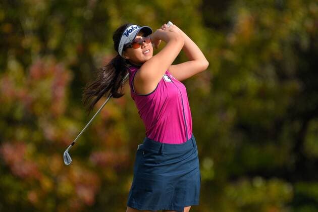 Dec. 2, 2015 - Daytona Beach, FL, United States of America - Michelle Piyapattra during the first round of the Final Stage of LPGA Golf Damen Q-School at LPGA International in Daytona Beach, Florida on Dec. 2, 2015...ZUMA Final Stage LPGA Q-School - ZUMAm63_