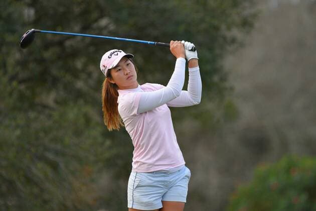 Dec. 4, 2015 - Daytona Beach, FL, United States of America - Su Oh during the third round of the LPGA Golf Damen Qualifying Tournament Stage Three at LPGA International in Daytona Beach, Florida on Dec. 4, 2015...ZUMA LPGA Qualifying Tournament Stage Three Third Round - ZUMAm63_