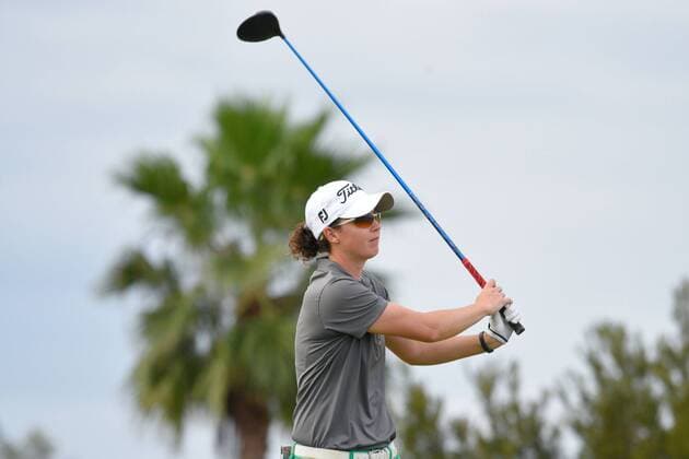 Dec. 4, 2015 - Daytona Beach, FL, United States of America - Katie Kempter during the third round of the LPGA Golf Damen Qualifying Tournament Stage Three at LPGA International in Daytona Beach, Florida on Dec. 4, 2015...ZUMA LPGA Qualifying Tournament Stage Three Third Round - ZUMAm63_
