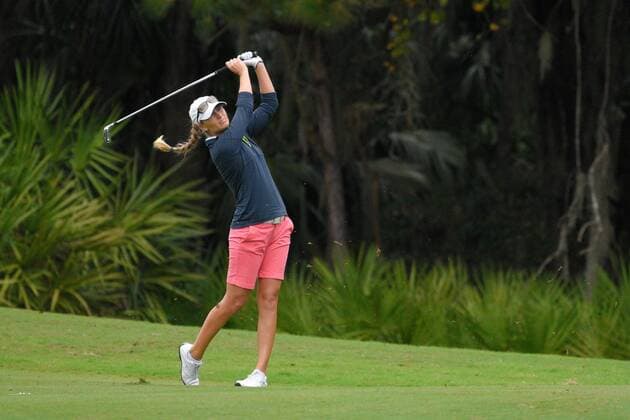 Dec. 4, 2015 - Daytona Beach, FL, United States of America - Megan McChrystal during the third round of the LPGA Golf Damen Qualifying Tournament Stage Three at LPGA International in Daytona Beach, Florida on Dec. 4, 2015...ZUMA LPGA Qualifying Tournament Stage Three Third Round - ZUMAm63_