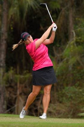 Dec. 4, 2015 - Daytona Beach, FL, United States of America - Jackie Stoelting during the third round of the LPGA Golf Damen Qualifying Tournament Stage Three at LPGA International in Daytona Beach, Florida on Dec. 4, 2015...ZUMA LPGA Qualifying Tournament Stage Three Third Round - ZUMAm63_