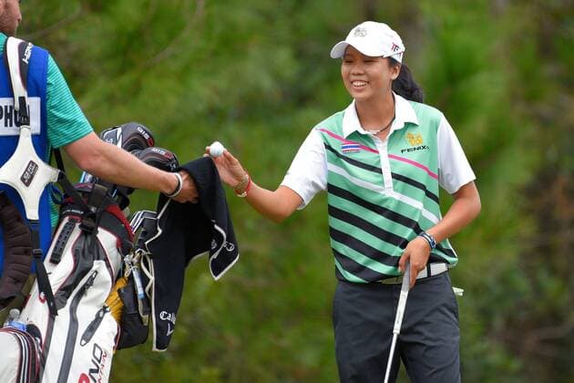 Dec. 4, 2015 - Daytona Beach, FL, United States of America - Benyapa Niphatsophon during the third round of the LPGA Golf Damen Qualifying Tournament Stage Three at LPGA International in Daytona Beach, Florida on Dec. 4, 2015...ZUMA LPGA Qualifying Tournament Stage Three Third Round - ZUMAm63_