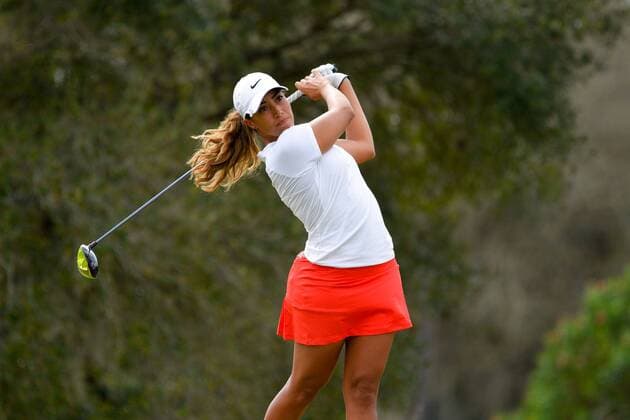 Dec. 4, 2015 - Daytona Beach, FL, United States of America - Cheyenne Woods during the third round of the LPGA Golf Damen Qualifying Tournament Stage Three at LPGA International in Daytona Beach, Florida on Dec. 4, 2015...ZUMA LPGA Qualifying Tournament Stage Three Third Round - ZUMAm63_
