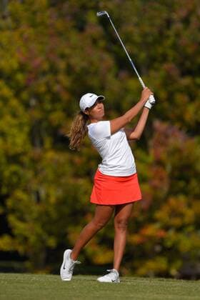 Dec. 4, 2015 - Daytona Beach, FL, United States of America - Cheyenne Woods during the third round of the LPGA Golf Damen Qualifying Tournament Stage Three at LPGA International in Daytona Beach, Florida on Dec. 4, 2015...ZUMA LPGA Qualifying Tournament Stage Three Third Round - ZUMAm63_