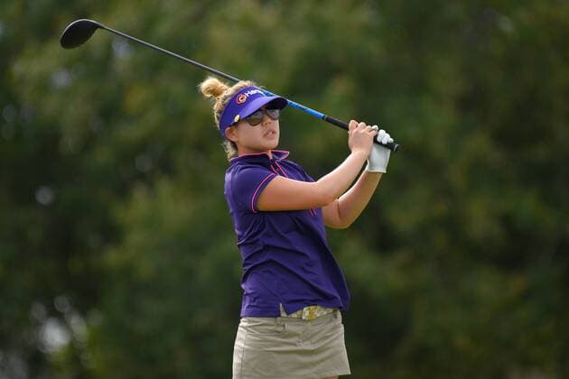 Dec. 4, 2015 - Daytona Beach, FL, United States of America - Christine Song during the third round of the LPGA Golf Damen Qualifying Tournament Stage Three at LPGA International in Daytona Beach, Florida on Dec. 4, 2015...ZUMA LPGA Qualifying Tournament Stage Three Third Round - ZUMAm63_