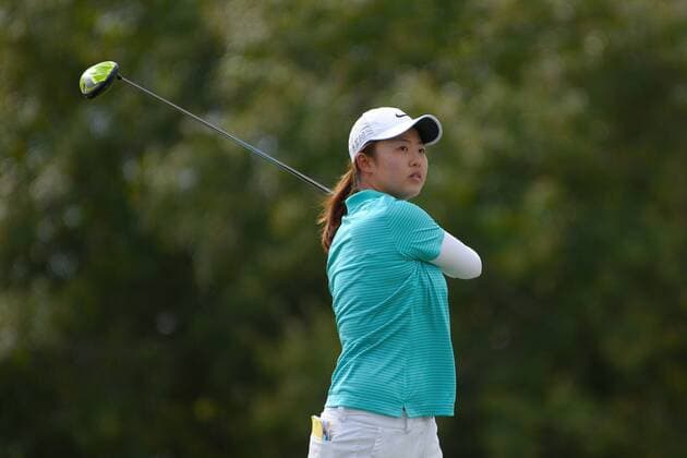 Dec. 4, 2015 - Daytona Beach, FL, United States of America - Simin Feng during the third round of the LPGA Golf Damen Qualifying Tournament Stage Three at LPGA International in Daytona Beach, Florida on Dec. 4, 2015...ZUMA LPGA Qualifying Tournament Stage Three Third Round - ZUMAm63_