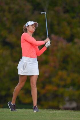 Dec. 4, 2015 - Daytona Beach, FL, United States of America - Gaby Lopez during the third round of the LPGA Golf Damen Qualifying Tournament Stage Three at LPGA International in Daytona Beach, Florida on Dec. 4, 2015...ZUMA LPGA Qualifying Tournament Stage Three Third Round - ZUMAm63_