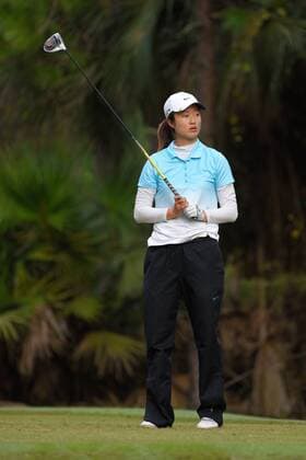Dec. 5, 2015 - Daytona Beach, FL, United States of America - Yu Liu during the fourth round of the LPGA Golf Damen Qualifying Tournament Stage Three at LPGA International in Daytona Beach, Florida on Dec. 5, 2015...ZUMA LPGA Qualifying Tournament Stage Three Fourth Round - ZUMAm63_