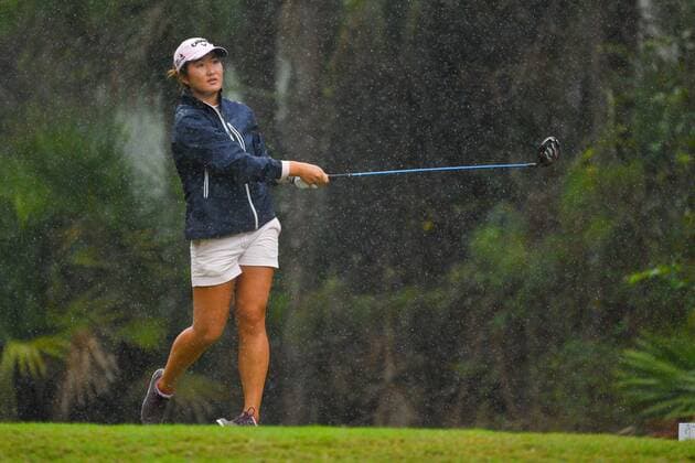 Dec. 5, 2015 - Daytona Beach, FL, United States of America - Su Oh during the fourth round of the LPGA Golf Damen Qualifying Tournament Stage Three at LPGA International in Daytona Beach, Florida on Dec. 5, 2015...ZUMA LPGA Qualifying Tournament Stage Three Fourth Round - ZUMAm63_