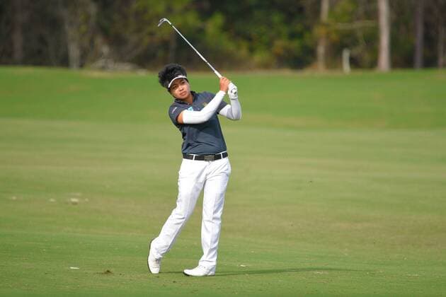 Dec. 6, 2015 - Daytona Beach, FL, United States of America - Pavarisa Yoktuan during the final round of the LPGA Golf Damen Qualifying Tournament Stage Three at LPGA International in Daytona Beach, Florida on Dec. 6, 2015....ZUMA LPGA Qualifying Tournament Stage Three Final Round - ZUMAm63_